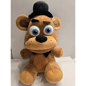 Five Nights At Freddy's Plush Freddy Fazbear Jumbo 22" 2016 FNAF Stuffed Animal